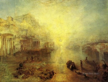 Turner Painting - La antigua Italia Ovidio desterrado de Roma El romántico Turner